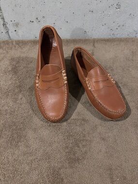 Allen Edmonds Brown Daytona Penny Loafer Driving Shoe - Size 10